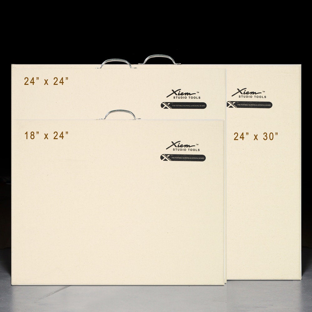 Clay Wedging Canvas Table Top Portable Pottery Handbuilding Etsy