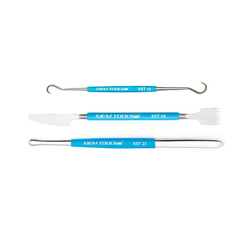 SET PRO Handbuilding & Sculpting Pottery Tools SET of 3 Etsy