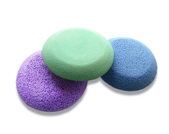 Pro-Sponges for Pottery, Elephant Sponge, Scrubbies, Stoneware Clay-Porcelain Clay-Finishing of clay, Sponge for Wheel Throwing