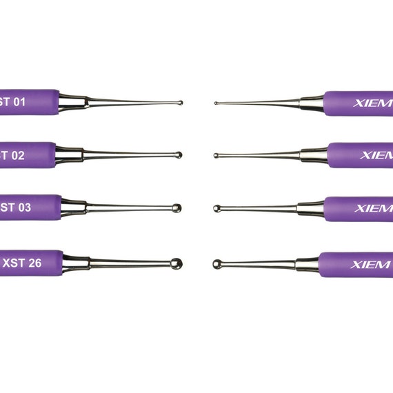 Xiem Tools USA Double Ended Stylus Tool Ball sizes 1.0mm and 1.5mm Purple Handle XST01