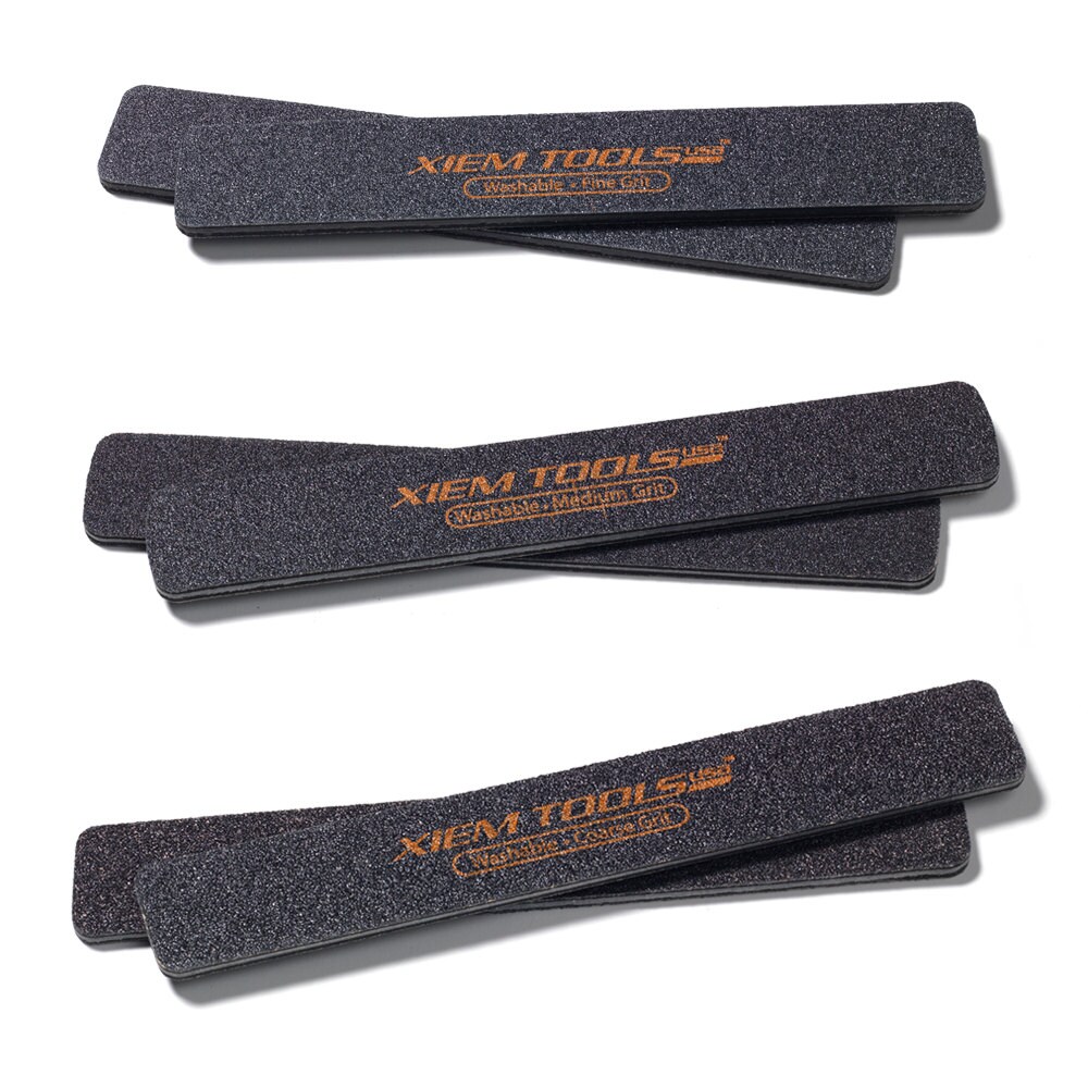 Set of 6 DoubleSided Sanding Sticks for Color Clays Etsy