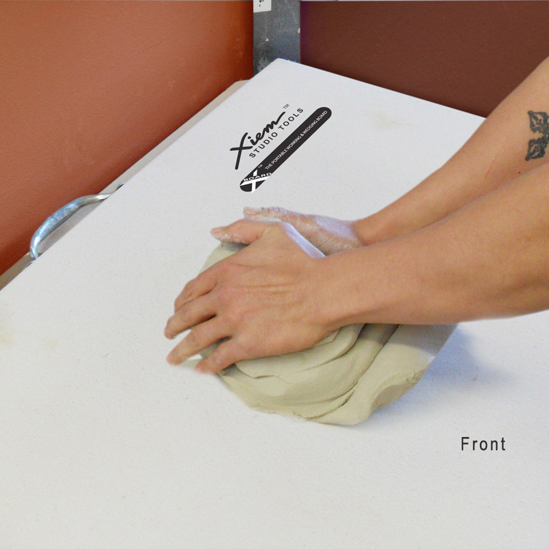 Portable Clay Wedging and Handbuilding Board, Xiem Xboard, Clay Handbuilding Tabletop, Canvas