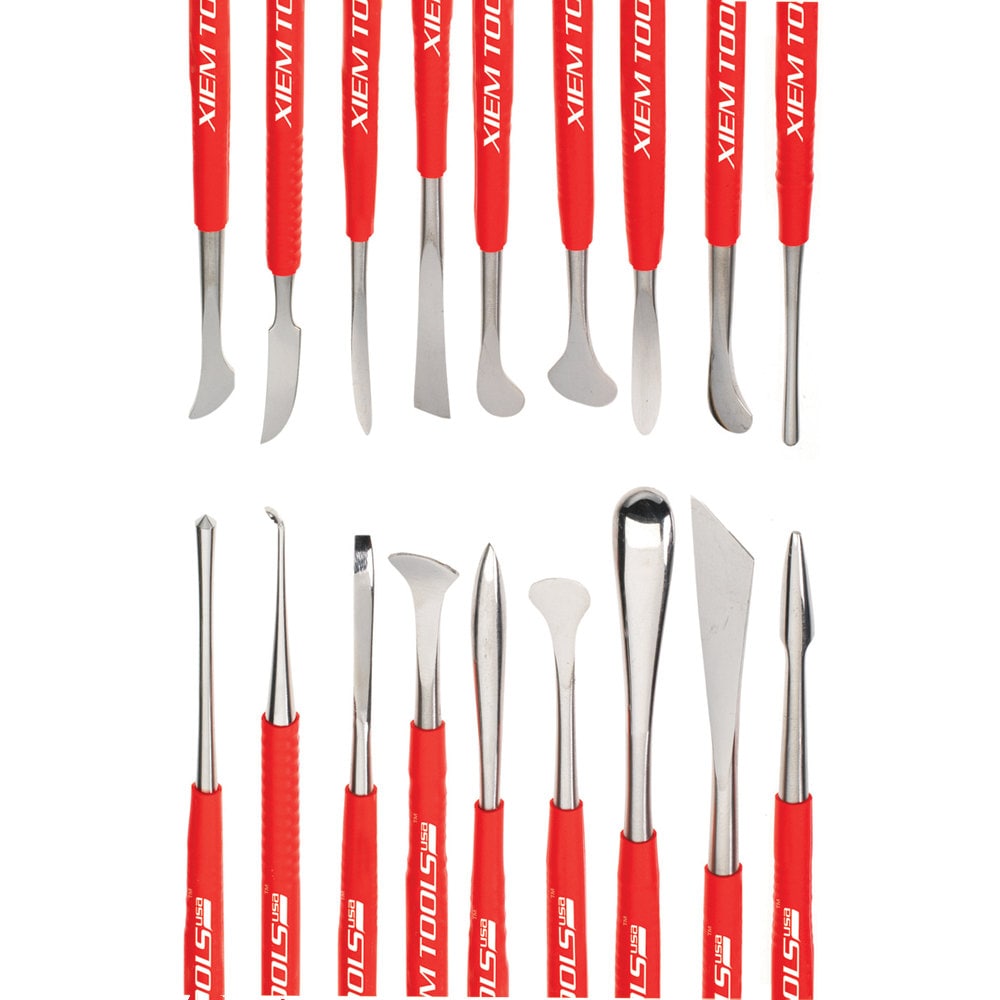 Xiem Studio Tools Ultimate Tools for Clay Artists (Double-Ended Carving and Sculpting Tools)