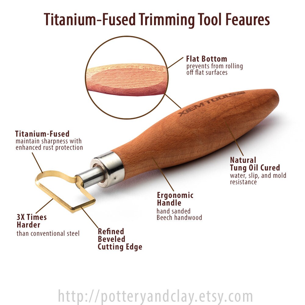 XTFT05 Multi-Function Titanium Trim Tool - Medium– Rovin Ceramics