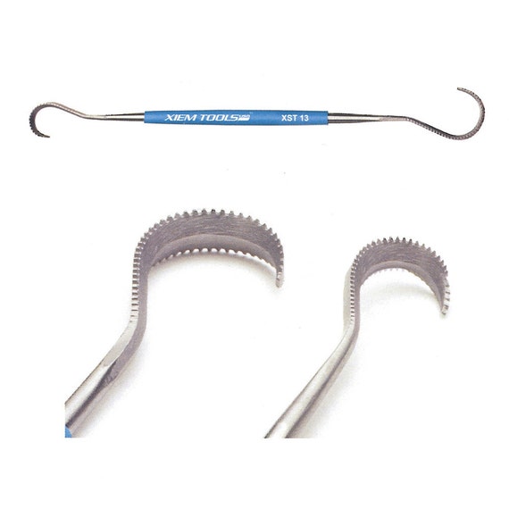 Griffon Hook Tool 8.2, Xiem Griffon Hooks, Serrated Flat Teeth