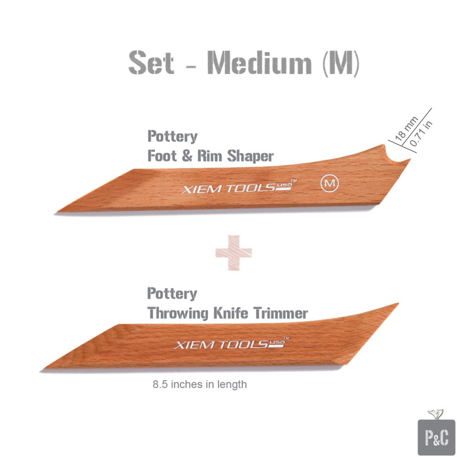 SET pottery FOOT & RIM Shaper and Wheel Throwing Knife Etsy