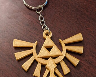 Large Knitted Sweater Golden Royal Hyrule Crest Legend of Zelda