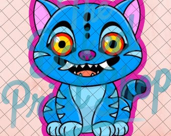 Kpop Hunters Derpy Tiger Cookie Cutters STL Digital Download Bundle - 6 STLs! Image included