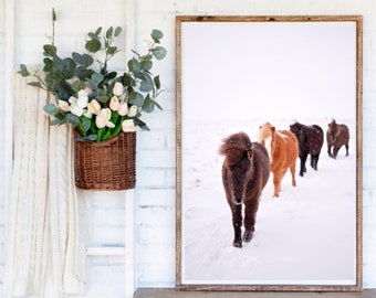 Impresión de caballo, arte de la pared del caballo, fotografía de la cabeza del caballo, decoración de la pared equina, impresiones de animales, caballo de arte de la pared imprimible, gran pared arte impresiones foto