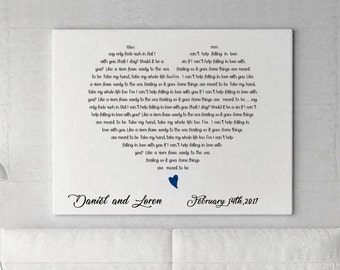 wedding vow canvas canvas art song lyric canvas sign first dance wedding vows print anniversary print wedding vow canvas canvas art song lyric canvas sign first dance wedding vows print anniversary print