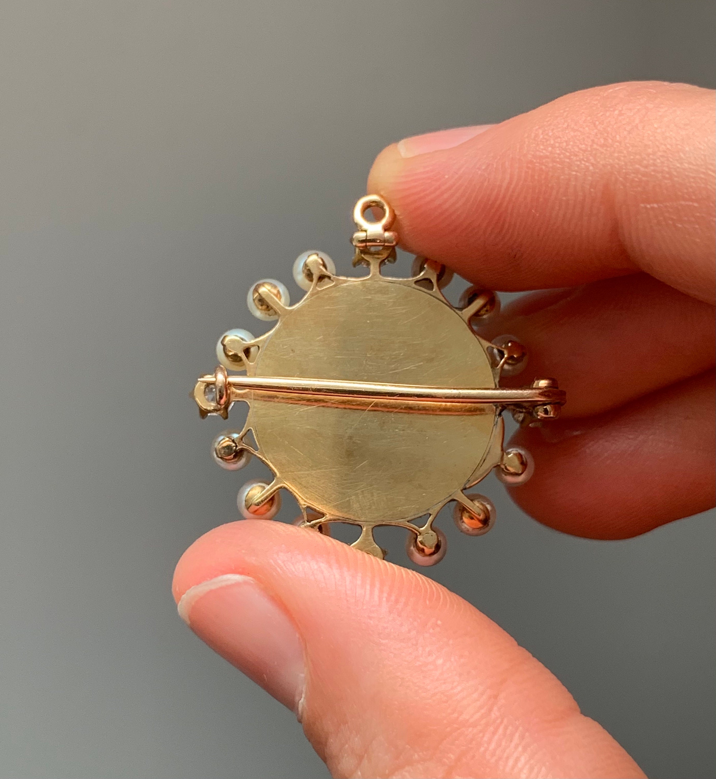 Spilla Vintage A Forma Di Volpe Con Cristallo E Smalto – Look Oro, Regalo Originale