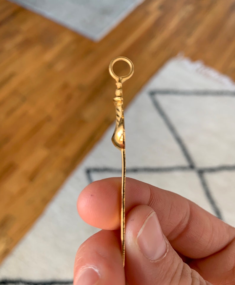 14k GF Dagger Pendant