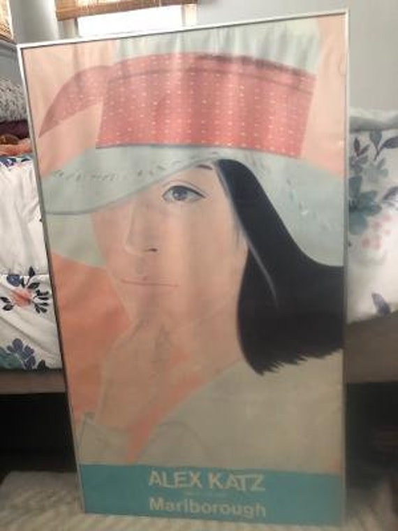 Alex Katz Framed Poster of Red Band 24