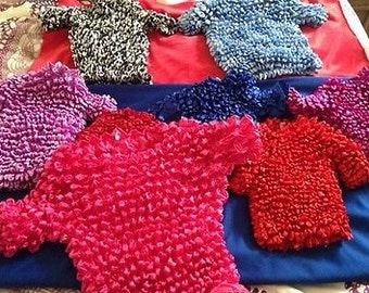 Packable, Classy, Stylish Women&#39;s One-Size Top Stretch, Popcorn, New Crinkle,,POLY,SPANDX,PACKABLE