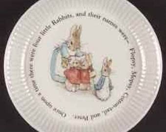Beatrix Potter Peter Rabbit Dish Wedgwood 6&quot;