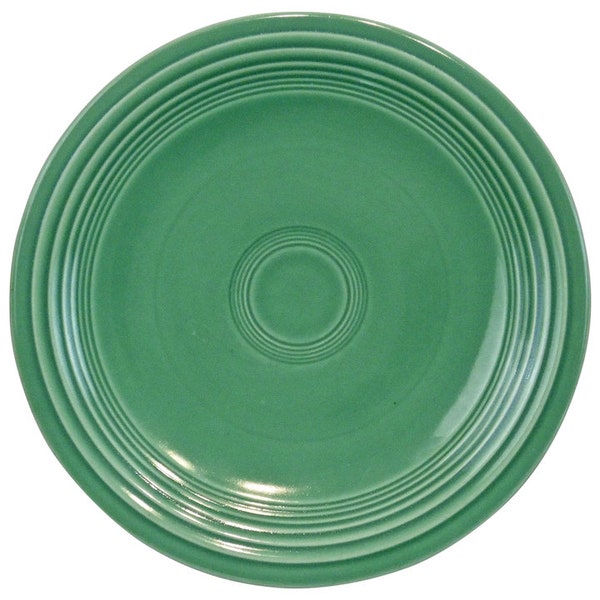 Green Dinner Plate Etsy