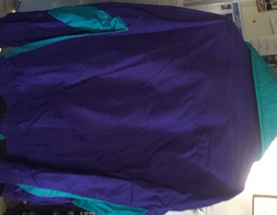 Versatile Columbia Light Jacket Medium Purple Gre… - image 3