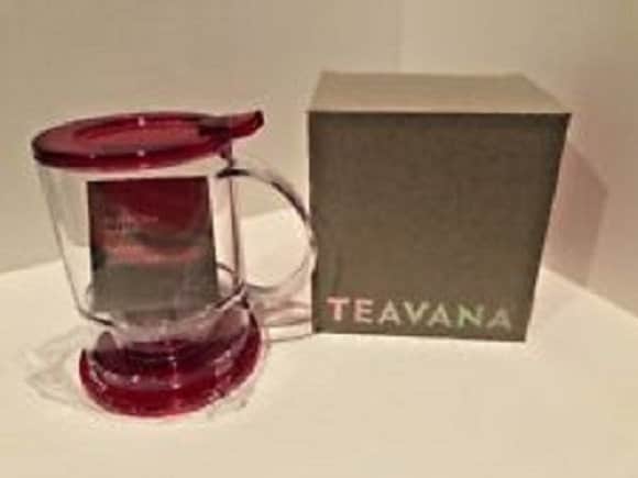 Teavana Perfect Tea Teamaker Clear Clean Unused In Box
