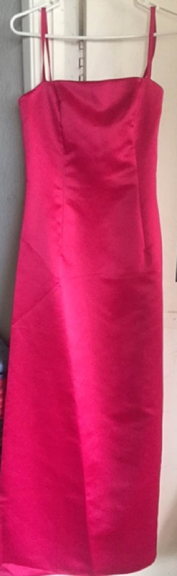 Jessica McClintock Red Formal Dress size 10 Full … - image 1