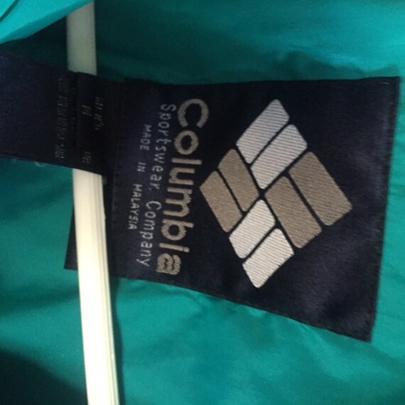 Versatile Columbia Light Jacket Medium Purple Gre… - image 2