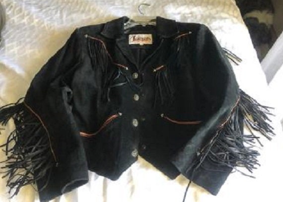 【DIAMOND LEATHERS】LEATHER WESTERN JACKET Diamond Leathers Western Woman's Leather Jacket Size M - Etsy