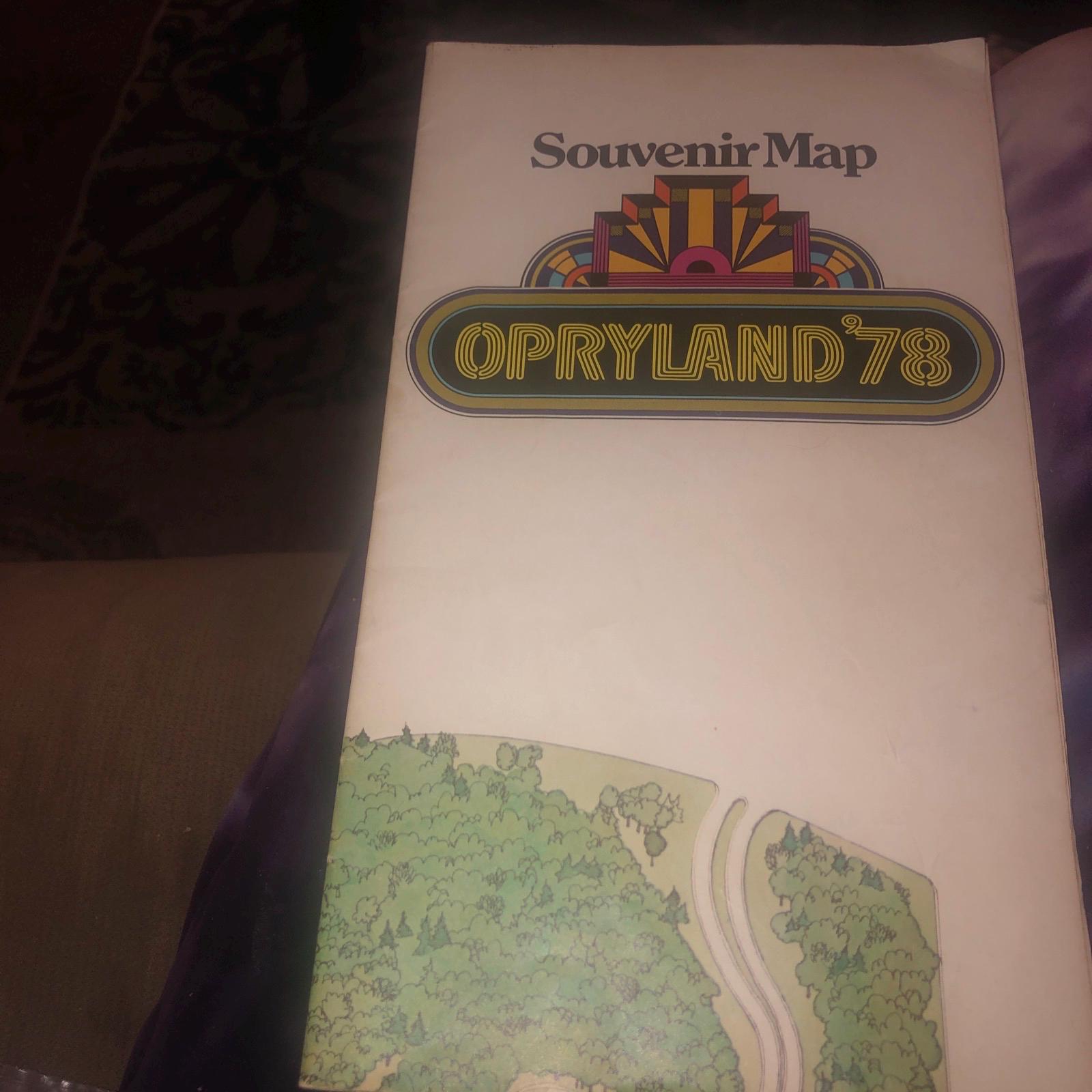 Opryland Souvenir Map - Etsy