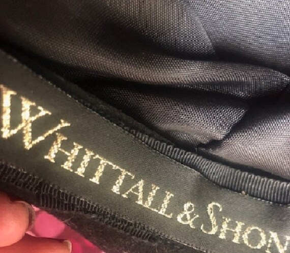 Whittall & Shon Lovely Woman's Black velvet with … - image 2