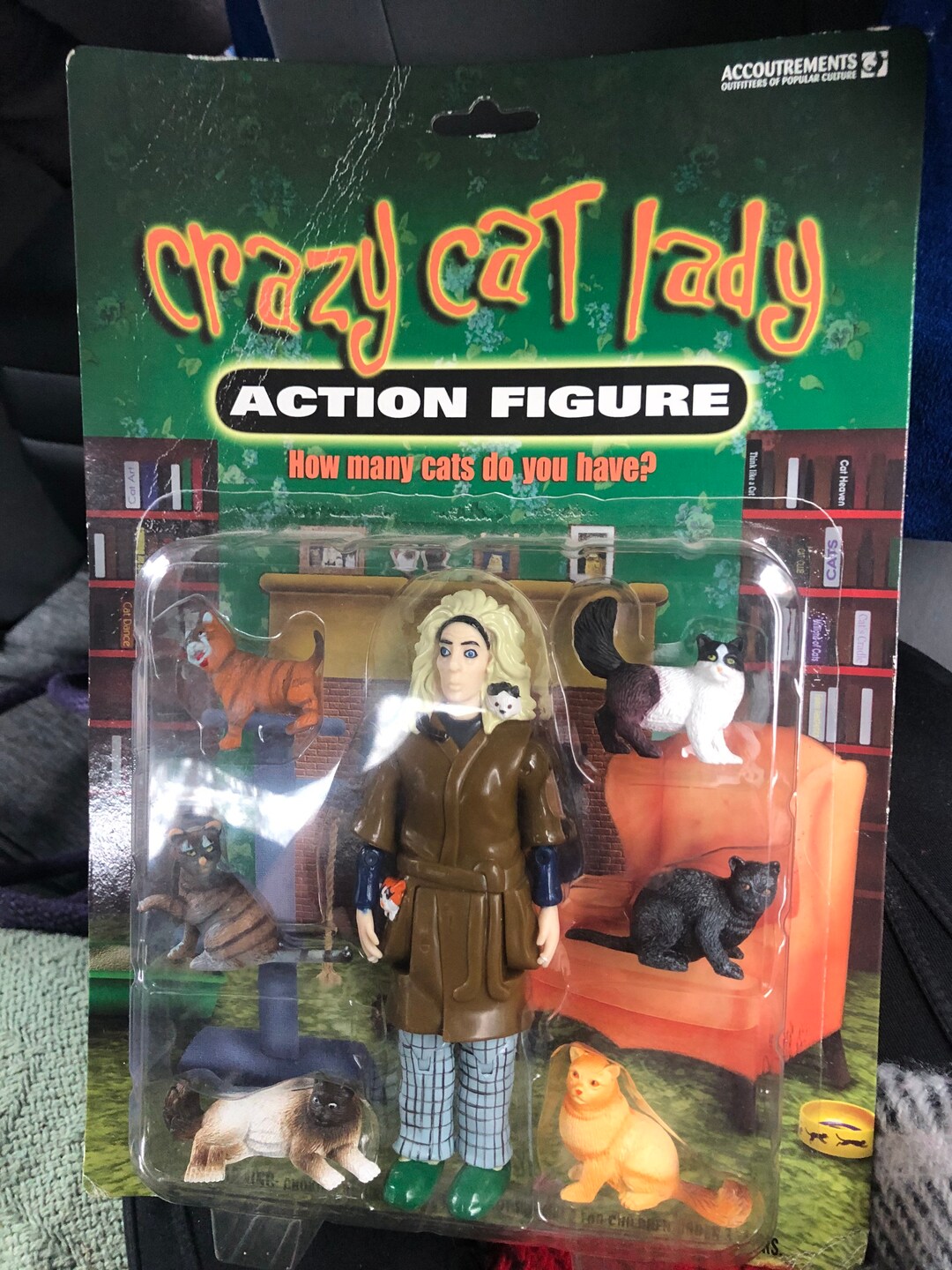 Crazy Cat Lady Action Figures 2004 - Etsy UK