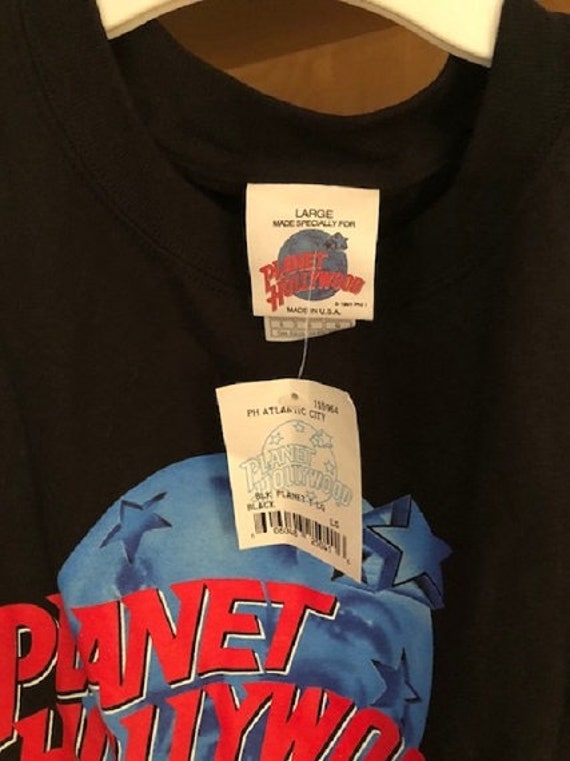 Planet Hollywood Vintage TShirt New With Tags Lar… - image 2