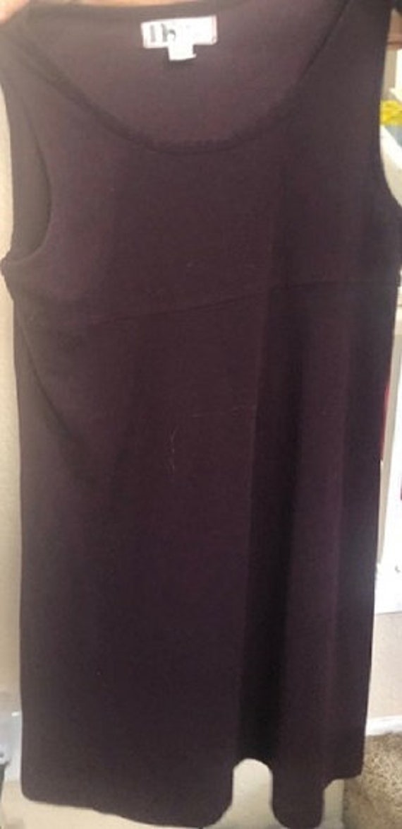 NORTON STUDIO   Purple Knit Dress Large