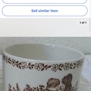 Royal Crownford open sugar bowl Ironstone by Norma Sherman Hanley Wetherford