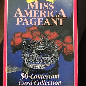 Miss America Pageant 1994 and 1993 Contestant Playing Cards