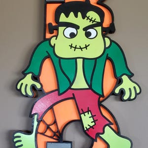 Frankie Boo Halloween Sign