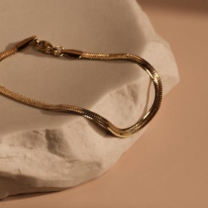 Herringbone Bracelet - 14k Gold Filled