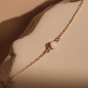 Cremation Double Roped Bracelet - 14k Gold Filled, Pet Cremation Jewelry
