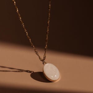 Feuerbestattung Oval Halskette - 14k Gold Filled, Haustier Feuerbestattung Schmuck