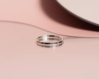 Eternity CZ Ring - Sterling Silver
