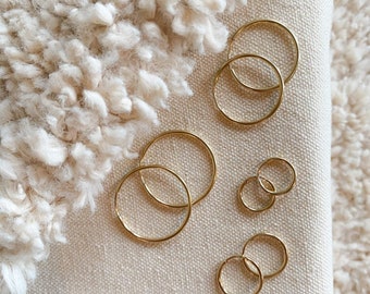 Endless Hoops - 14k Gold Filled