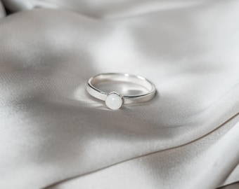 Cremation Thick Band Ring - Sterling Silver, Pet Cremation Jewelry