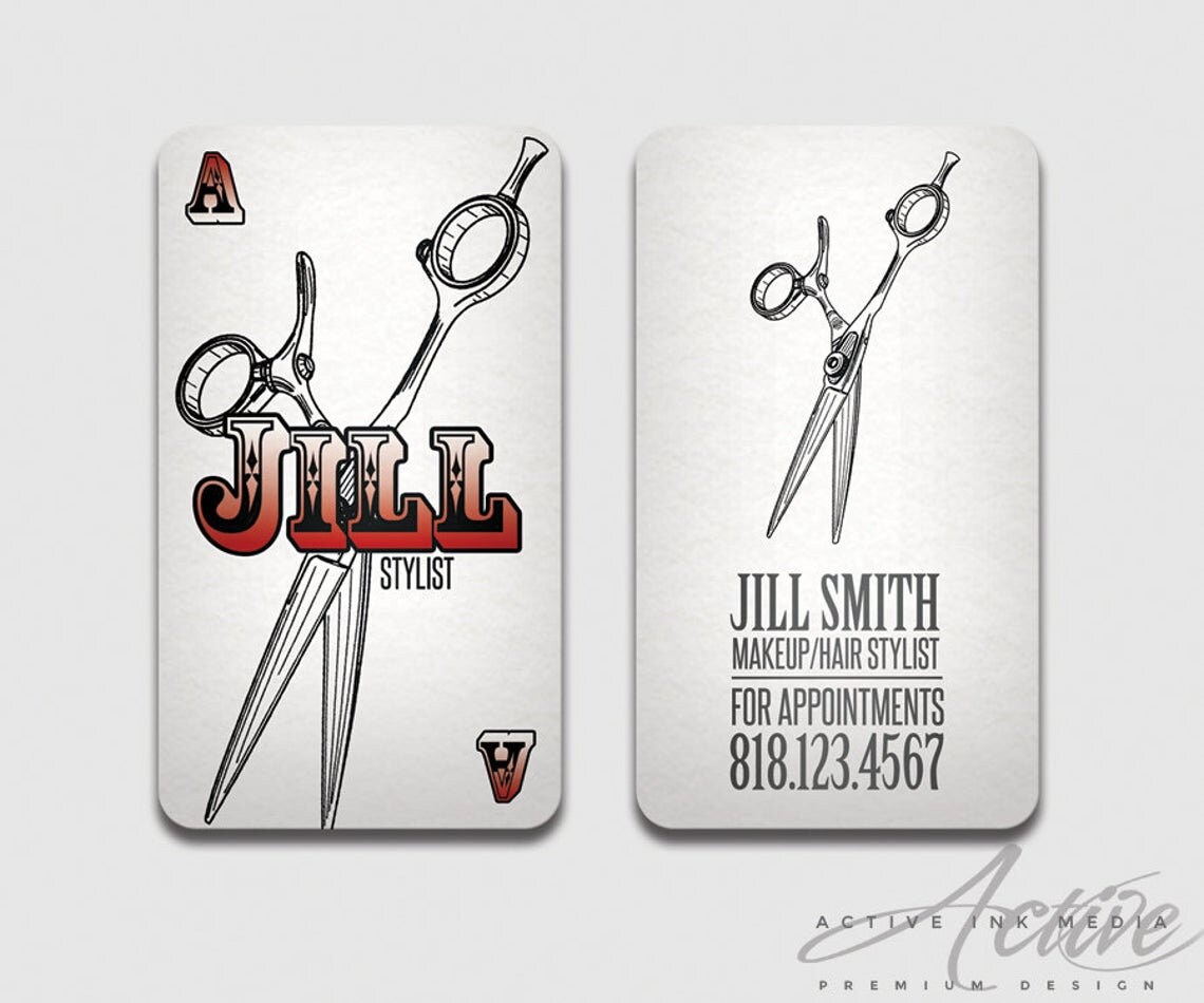 Hair Stylist Printed Business Cards Eyelash Salon - Etsy Hair Stylist Printed Business Cards Eyelash Salon - Etsy