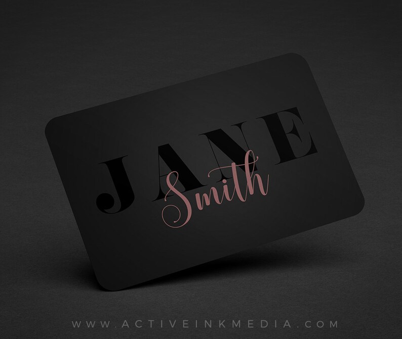 Hair Extensions Business Card Design Hair Stylist Business Etsy
