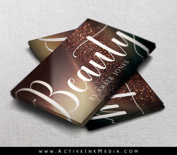 Hair Stylist Business Cards Business Card Design Stylist Etsy