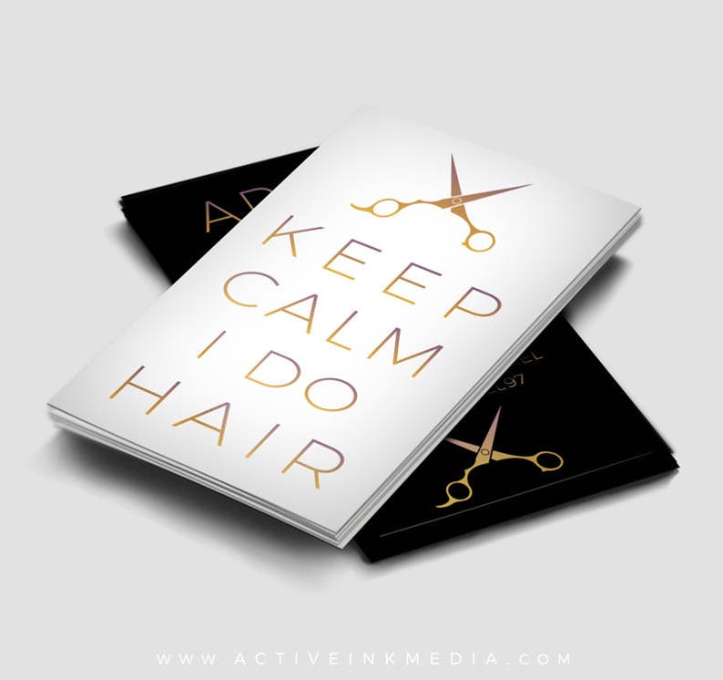 Buy Hair Stylist Business Cards Business Cards Stylist Salon Online in