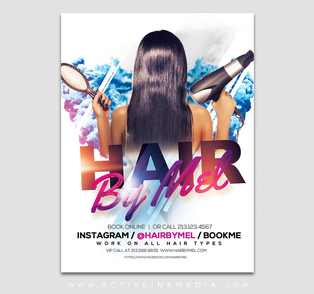 Hair by Stylist Flyer Design Extensions Hair Salon Hair - Etsy Sweden Hair by Stylist Flyer Design Extensions Hair Salon Hair - Etsy Sweden