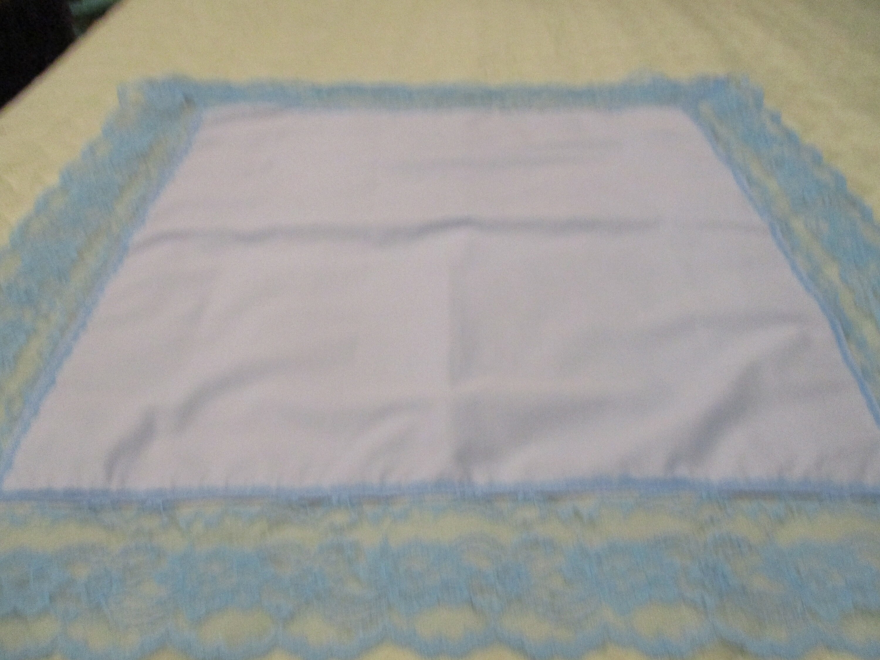Light Blue Handkerchief Etsy India