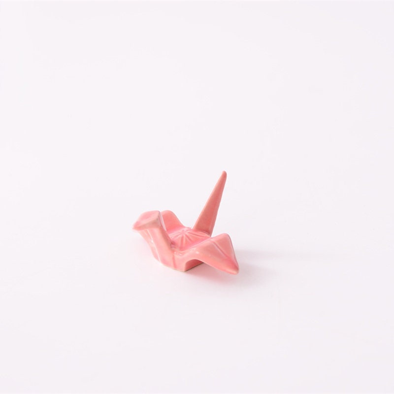 Ceramic Thousand Paper Crane Chopstick Holder Cartoon Chopstick Holder