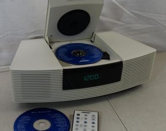 Bose Wave CD Am/fm Radio & Cd Player Alarm Clock Platinum White - Etsy