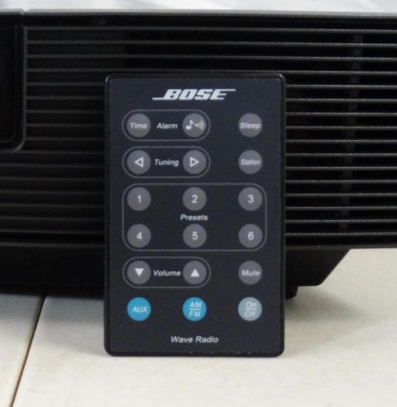 Bose Wave Radio AM/FM Alarm Clock Original Graphite Gray - Etsy UK