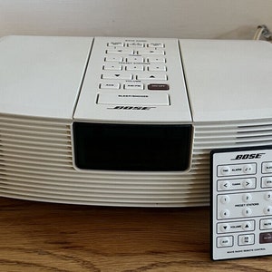 Bose Wave Radio AM/FM Original Platinum White image 2