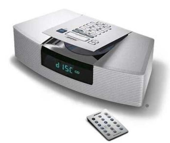 Bose Wave CD Am/fm Radio & Cd Player Alarm Clock Platinum